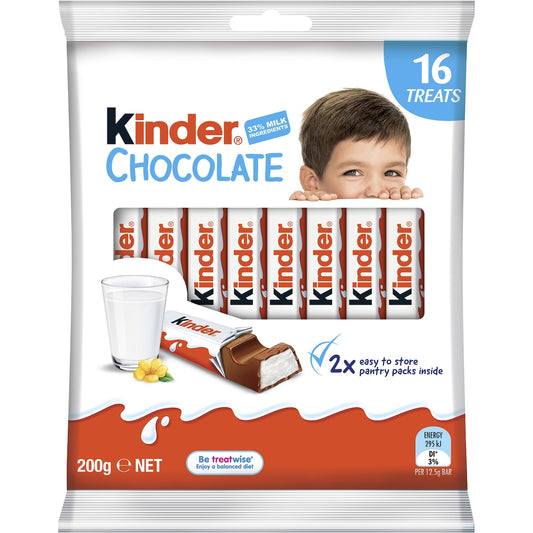 Kinder Chocolate Sharepack 16 pack
