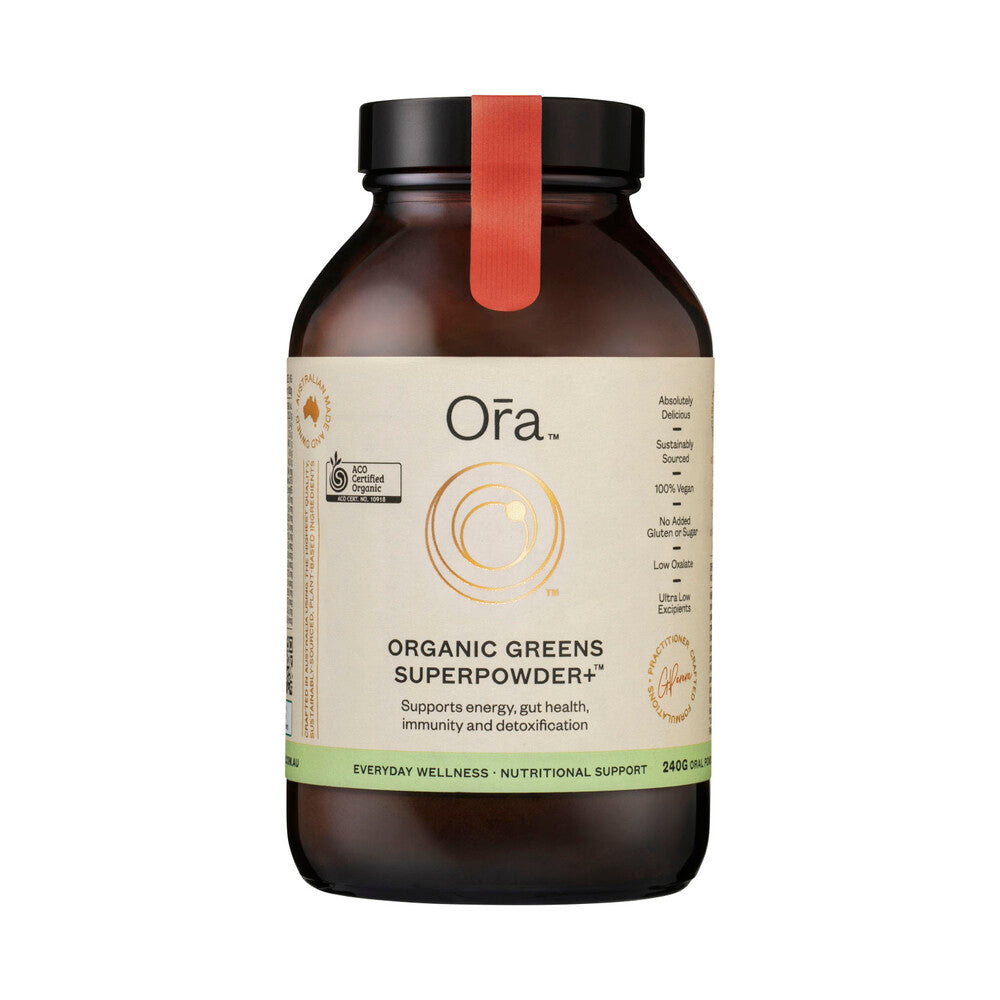 Ora Organic Greens Superpowder + - 240g