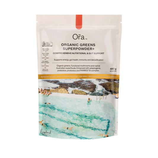 Ora Organic Greens Superpowder + - 480g