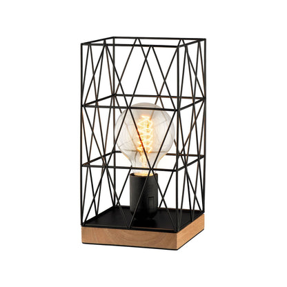 Verve Design Black Zavier Table Lamp