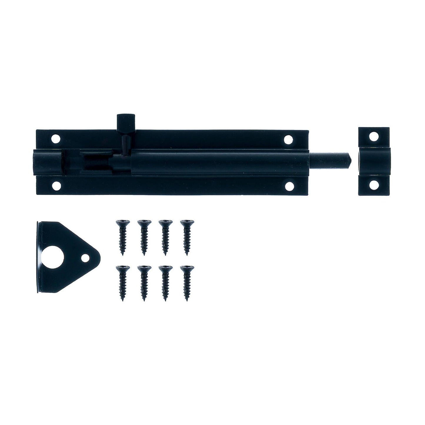 Taskmaster Barrel Bolt - 100mm - Black Matte