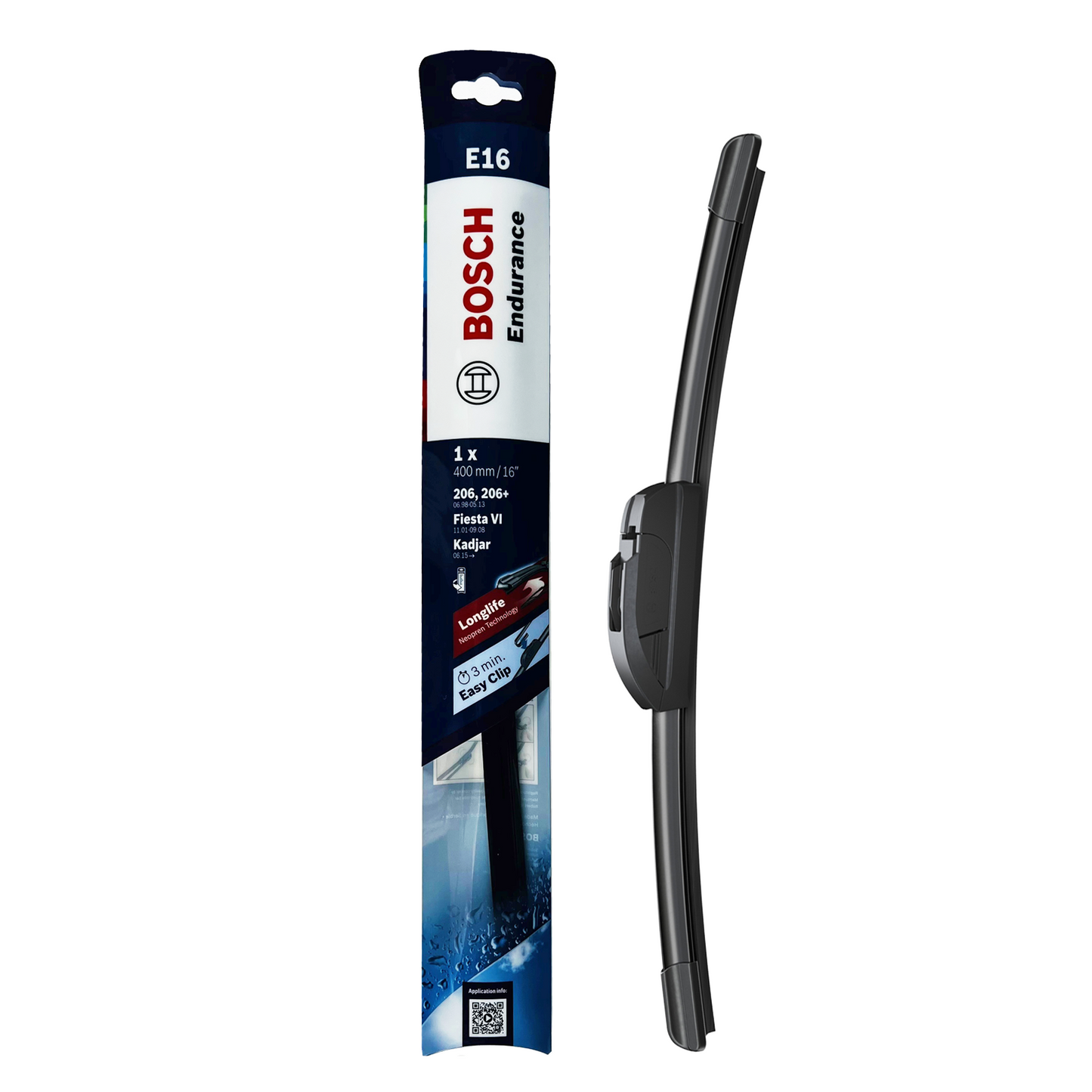 Bosch Flat Endurance Wiper Blade - 16" - 400mm