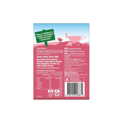 Raffertys Garden Strawberry & Chia Pressed Bars 1-3 Years - 90g