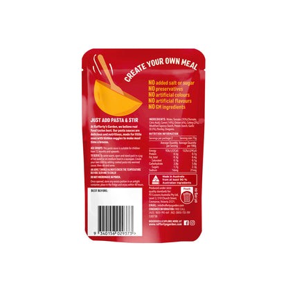 Raffertys Garden Stir & Serve Tomato & Veggies Pasta Sauce 1-3 Years - 150g