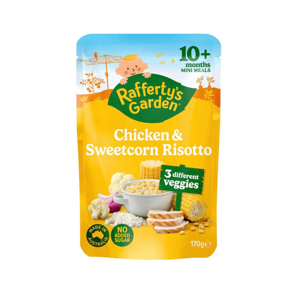 Raffertys Garden Chicken & Sweetcorn Risotto 10 Months+ - 170g