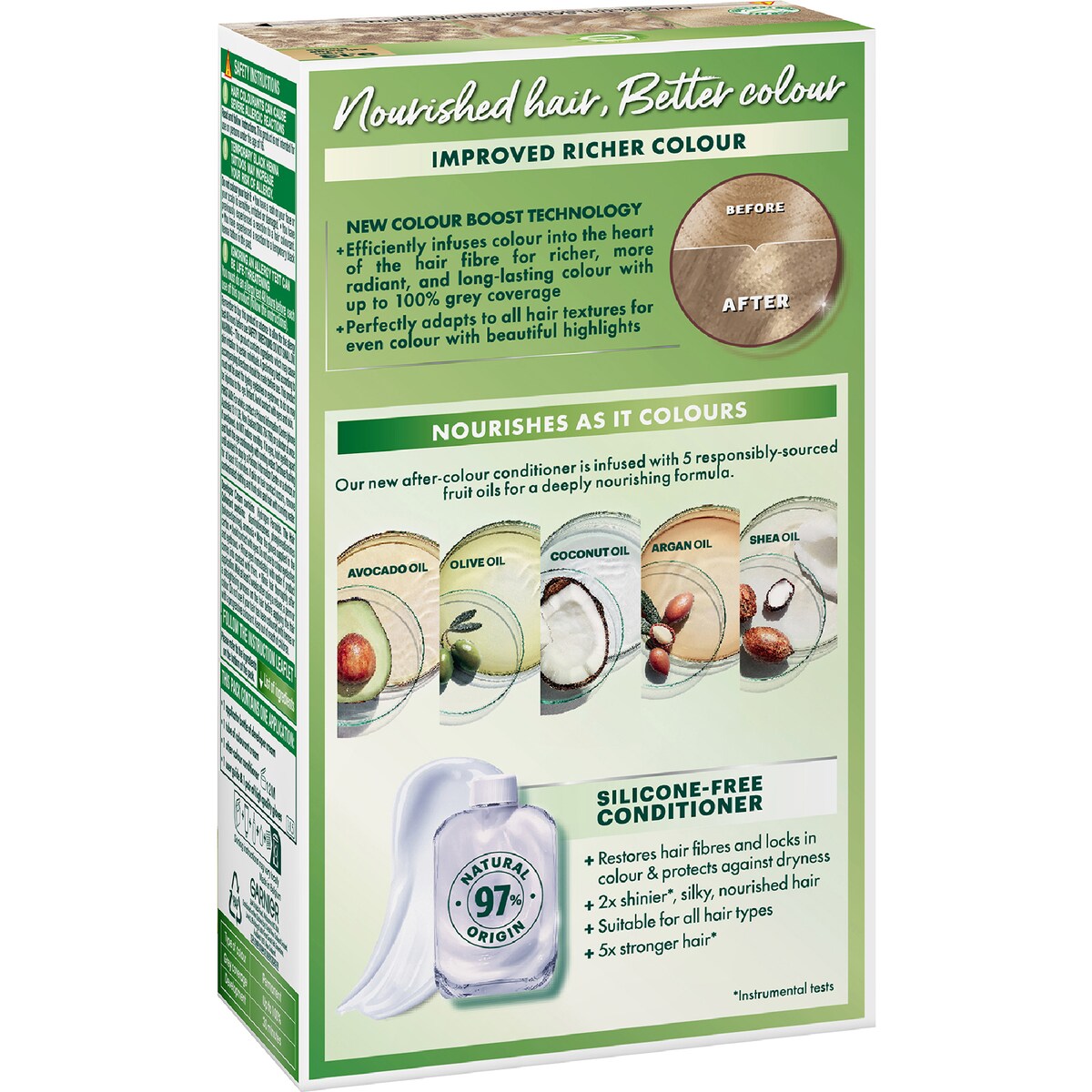 Garnier Nutrisse Hair Colour 9.13 Natural Light Blonde Each