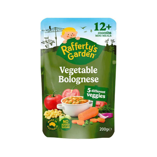 Raffertys Garden Vegetable Bolognese 12 Months+ - 200g