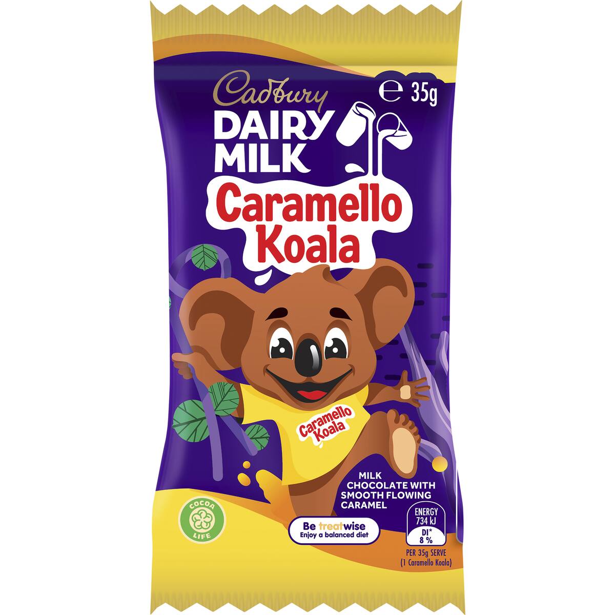 Cadbury Dairy Milk Caramel Chocolate Caramello Koala 35g