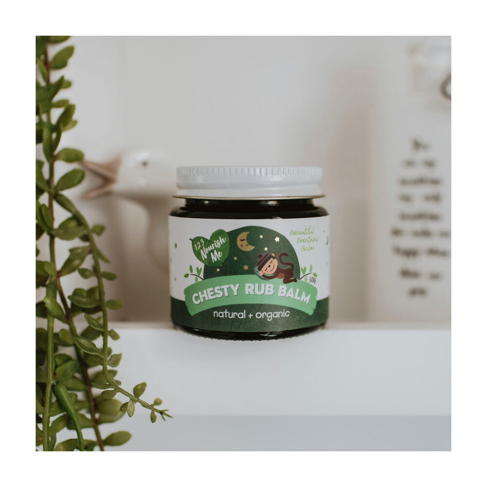123 Nourish Me Chesty Rub Balm - 50g