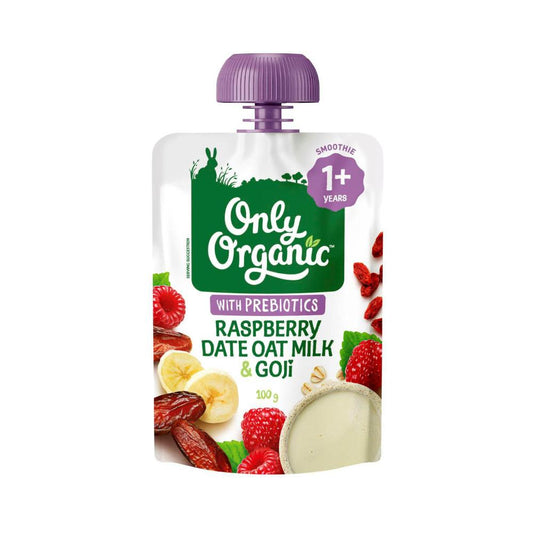 Only Organic Raspberry Date Oat Milk & Goji - 100g