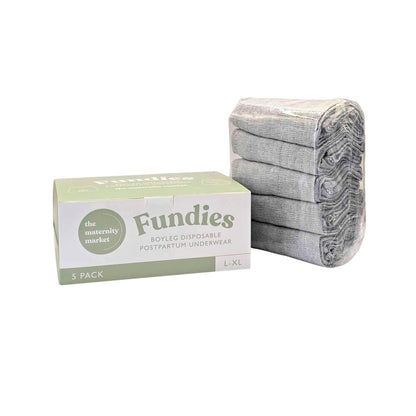 The Maternity Market Fundies - Disposable Underwear L/xl - 5 pack