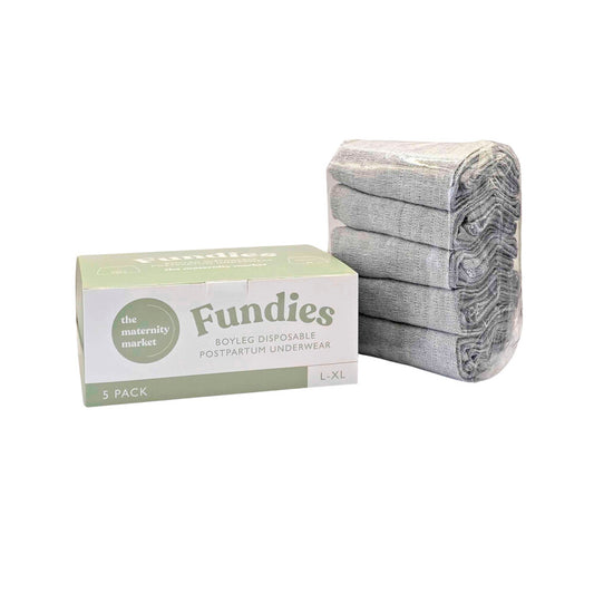 The Maternity Market Fundies - Disposable Underwear L/xl - 5 pack