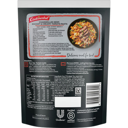 Continental Pasta Sensations Creamy Tomato Parmesan & Basil Serves 2 98g
