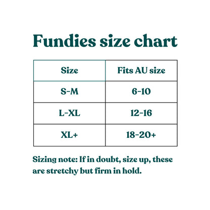 The Maternity Market Fundies - Disposable Underwear Xl+ - 5 pack