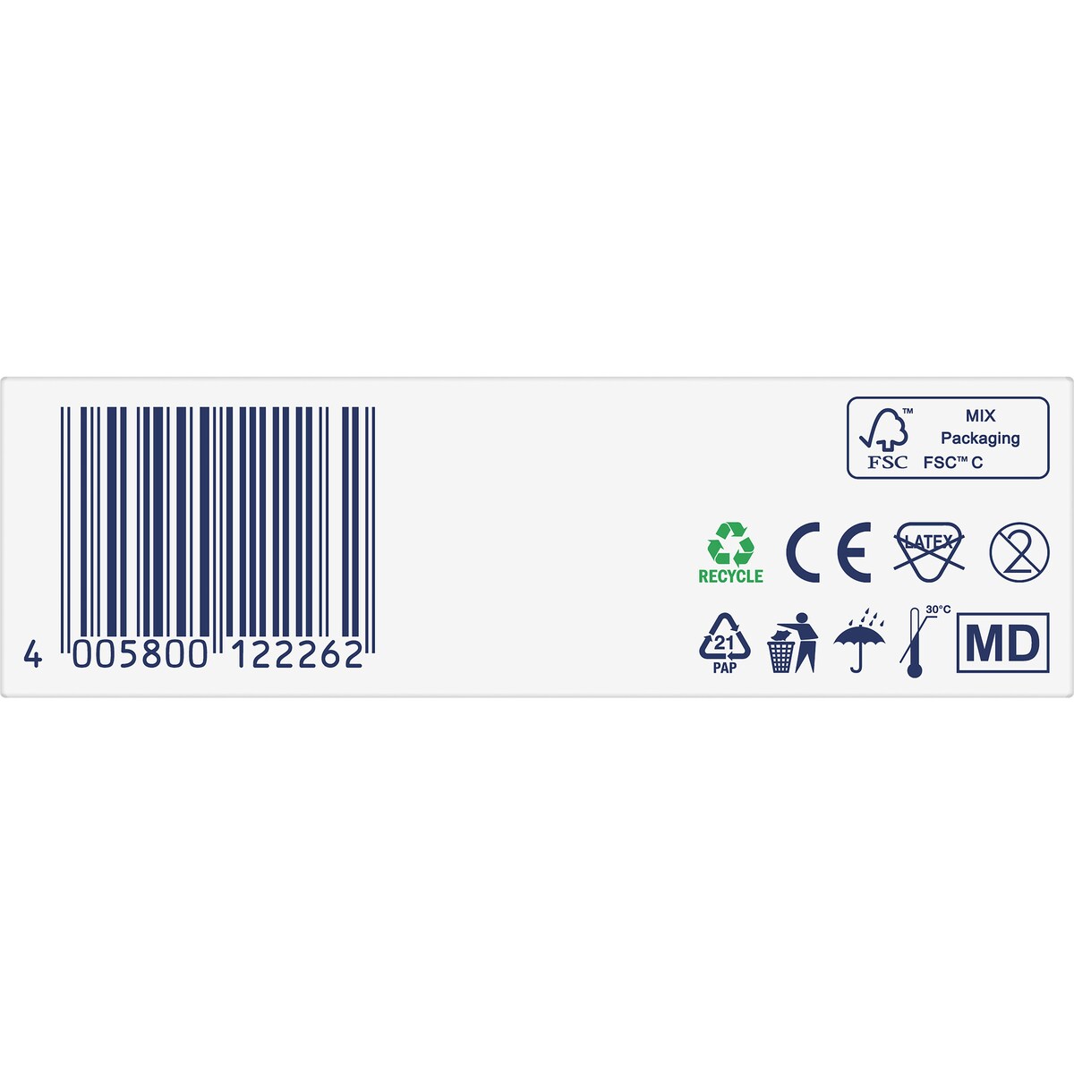 Elastoplast Sensitive Assorted White Plasters For Wound Protection 40 pack