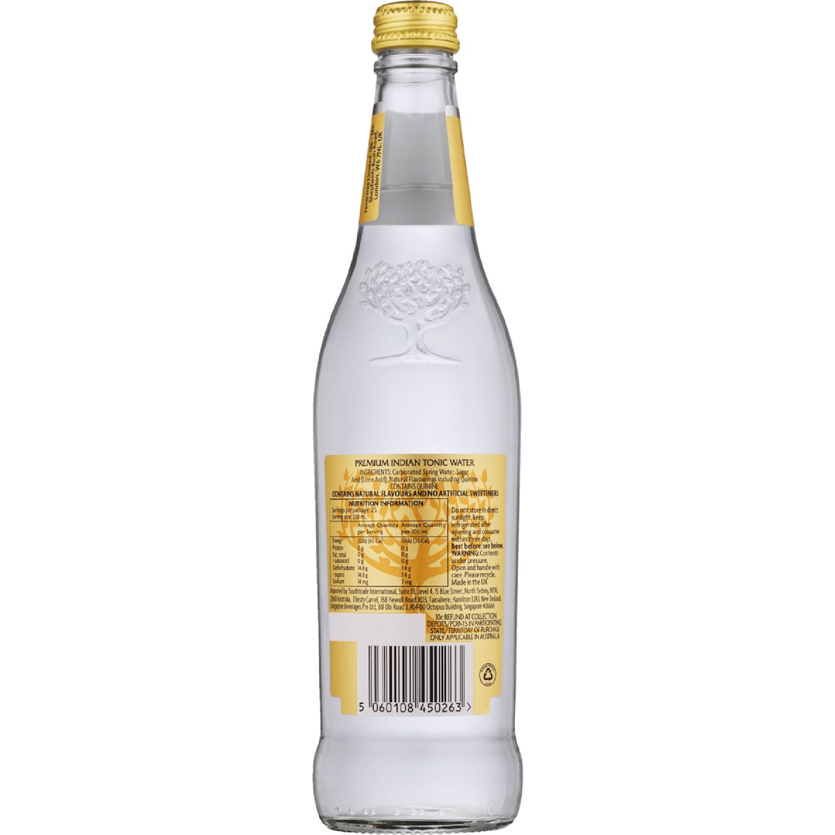 Fever-tree Premium Indian Tonic Water 500ml