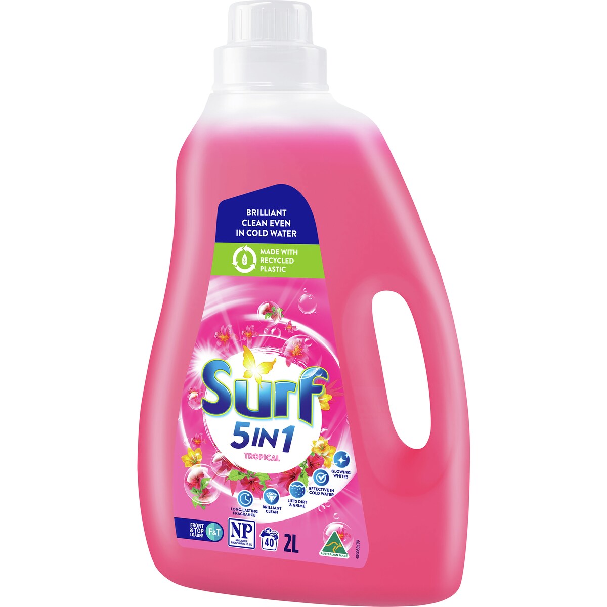 Surf Washing Liquid Tropical Lily 40 Washes 2 l