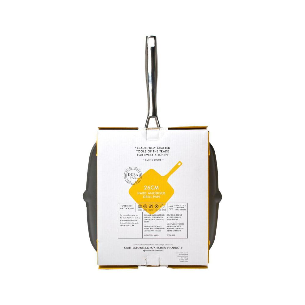 Curtis Stone Induction Non Stick Grill Pan 26cm - 1 Each
