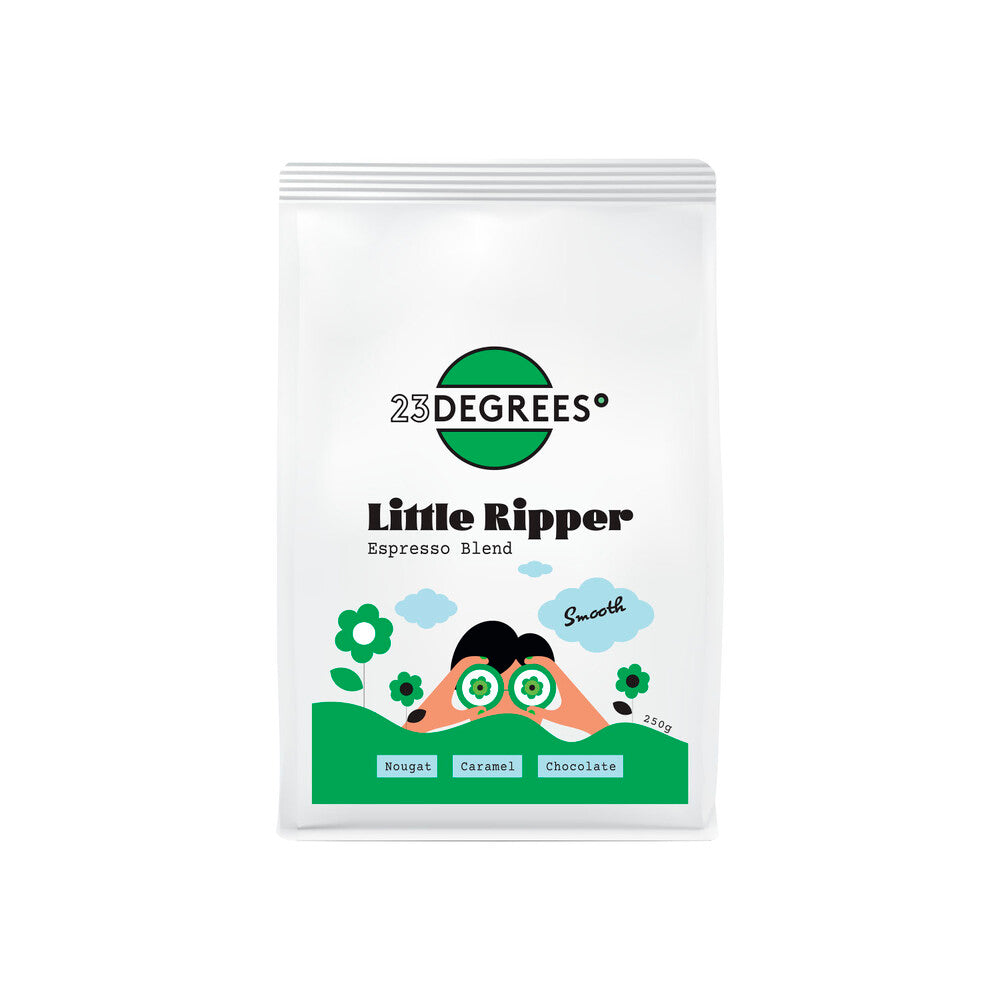 23 Degrees Coffee Roasters Little Ripper Espresso Blend Whole Bean - 250g