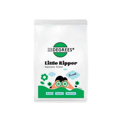 23 Degrees Coffee Roasters Little Ripper Espresso Blend Whole Bean - 250g