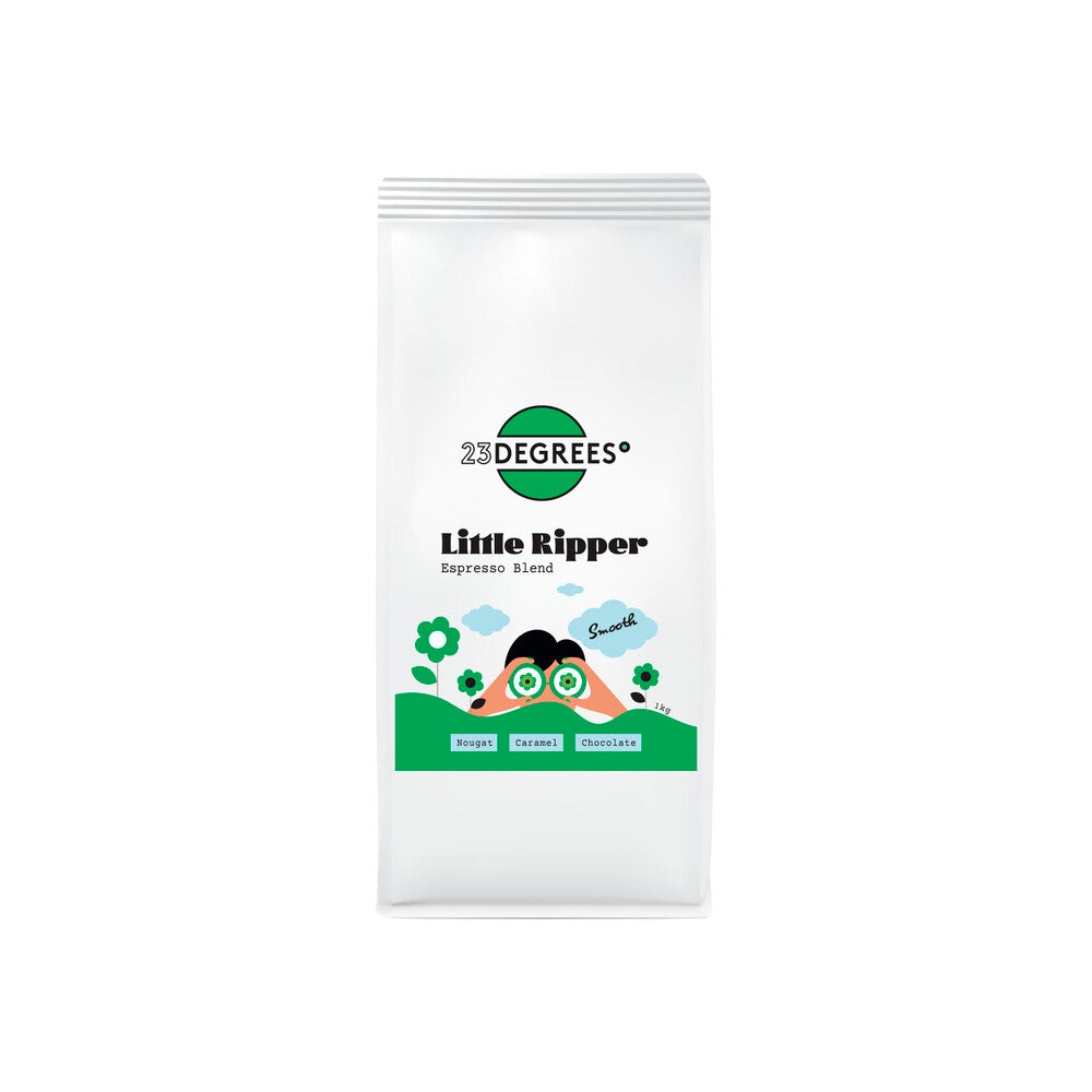 23 Degrees Coffee Roasters Little Ripper Espresso Blend Whole Bean - 1kg