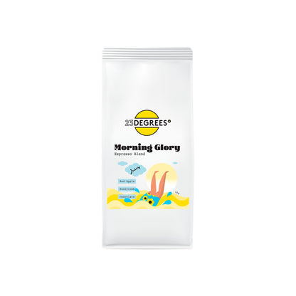 23 Degrees Coffee Roasters Morning Glory Espresso Blend Whole Bean - 1kg