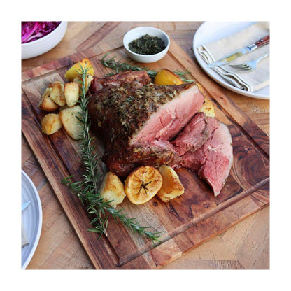 Cleavers Organic Lamb Leg Roast Half - approx. 1.6kg