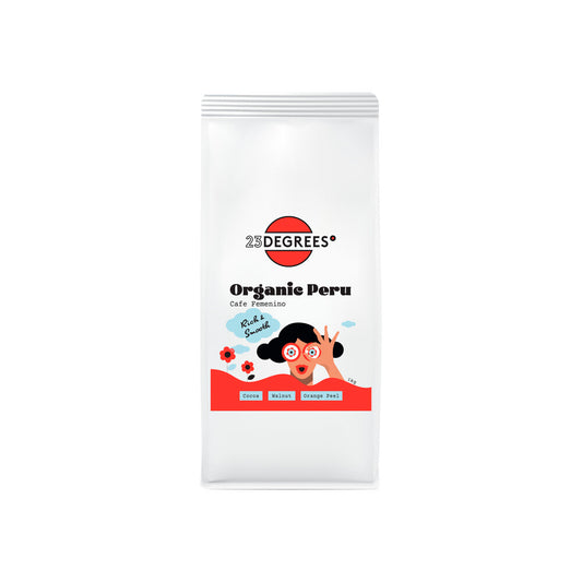23 Degrees Coffee Roasters Organic Peru Whole Bean - 1kg