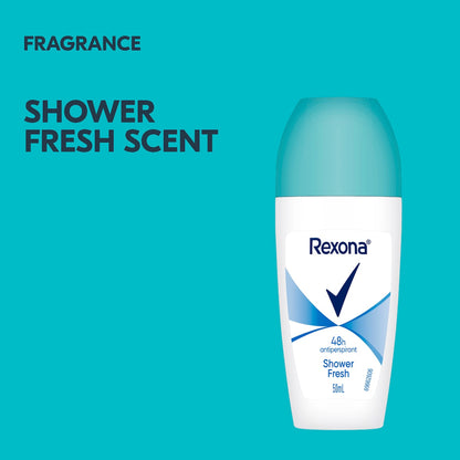 Rexona Women 48hr Deodorant Roll On Shower Fresh 50ml