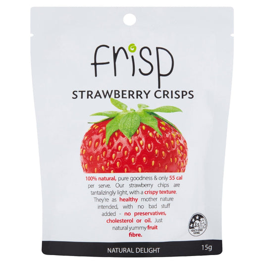 Frisp Strawberry Crisps 15g