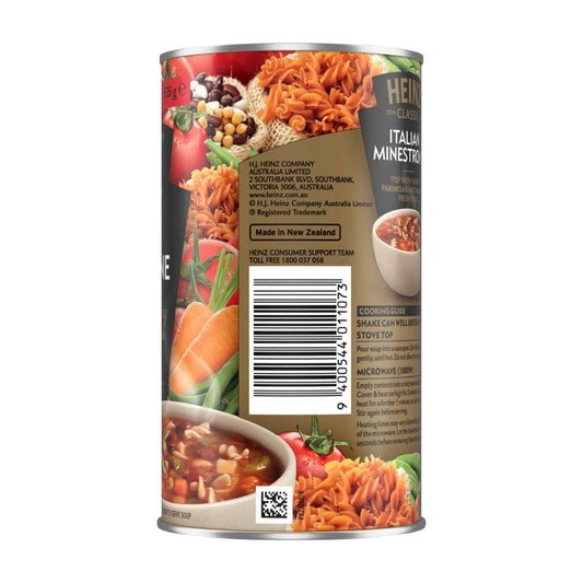 Heinz assic Italian Minestrone Soup Can - 535g