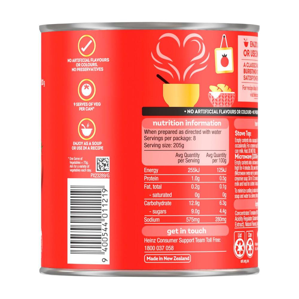 Heinz Big Red Tomato Soup Can - 820g