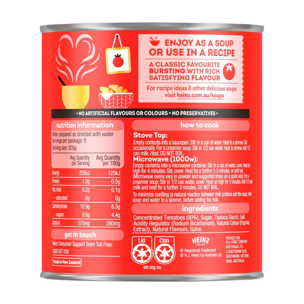 Heinz Big Red Tomato Soup Can - 820g