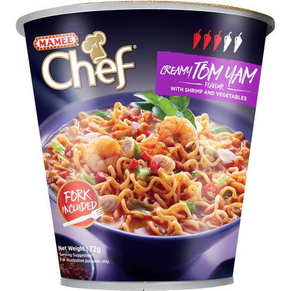 Mamee Chef Tom Yam Cup 72g