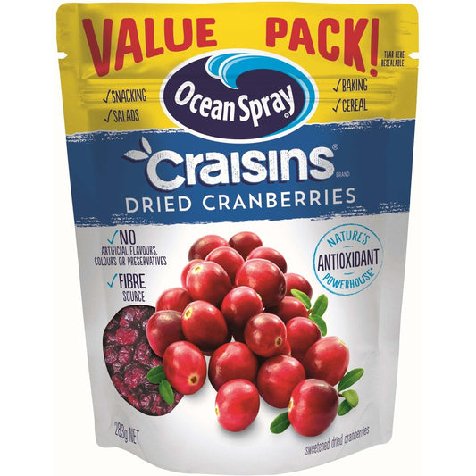 Ocean Spray Craisins Value Bag 283g