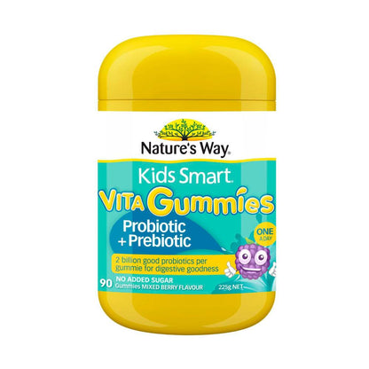Nature's Way Kids Gummies Probitotic + Prebiotic - 90 Pack