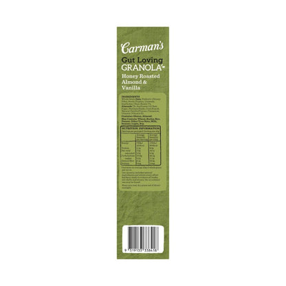 Carman's Granola Gut Loving Honey Roasted Almond & Super Seed - 425g