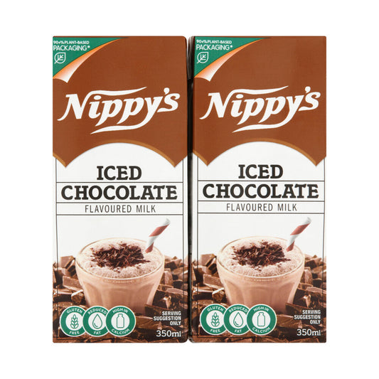 Nippy's Iced Chocolate Flavoured Milk 4x350mL - 1.4L