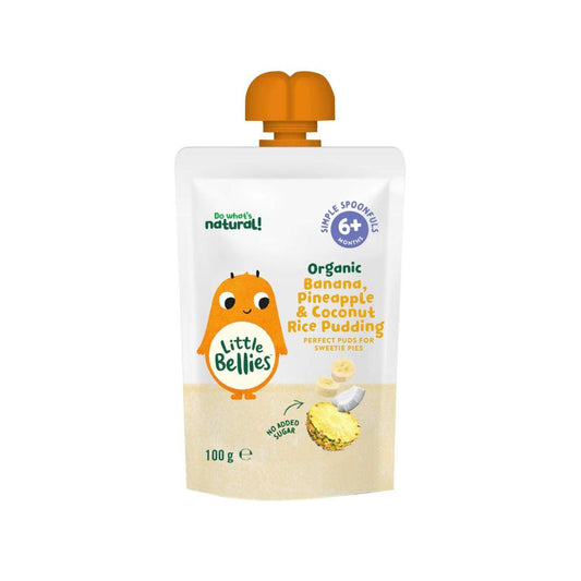 Little Bellies Organic Banana Pineapple & Coconut Pudding - 100GRAM