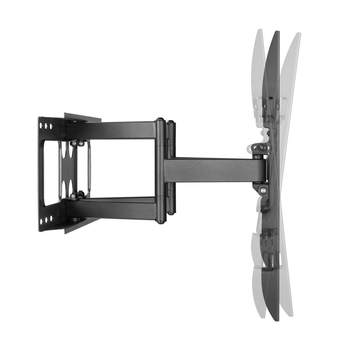 Practa Full Motion TV Wall Mount - 37"-90" - 60kg - Black