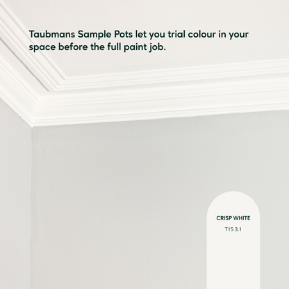 Taubmans White Sample Pot - 500ml