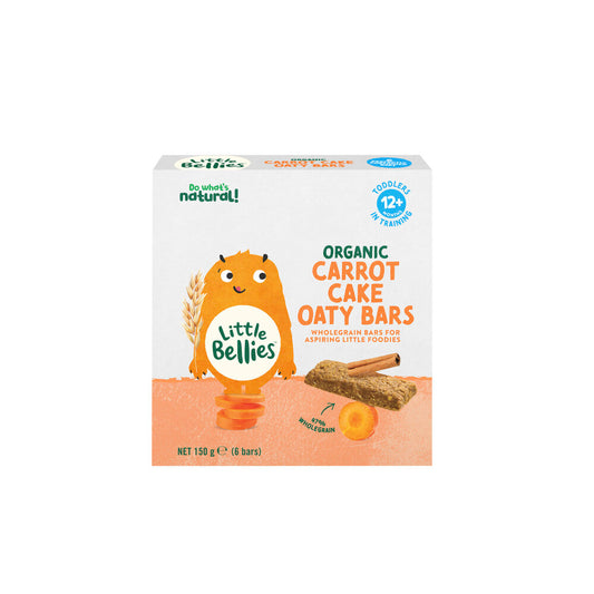 Little Bellies Carrot Cake Oaty Bars - 150g