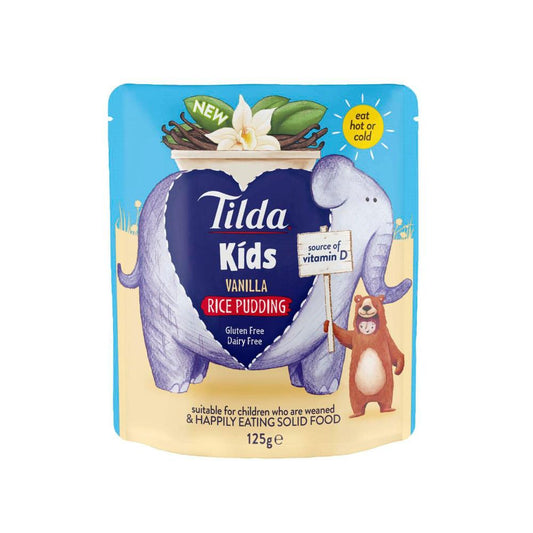 Tilda Kids Vanilla Rice Pudding Pouch - 125g