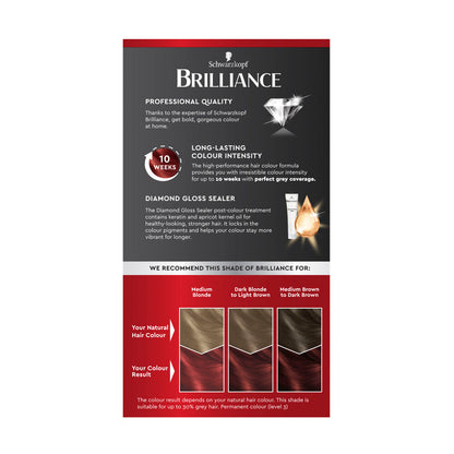 Schwarzkopf Brilliance Cashmere Red 42 - 1 pack