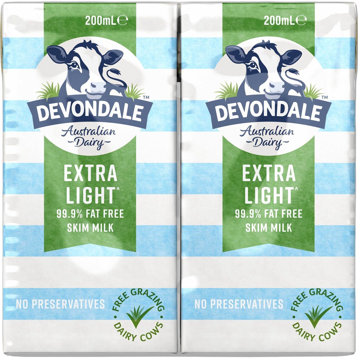 Devondale Skim Milk Long Life Uht Milk 200ml X 6 Pack