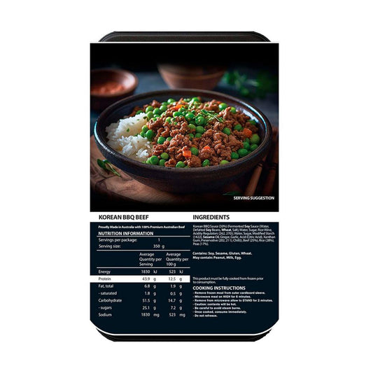 Core PowerFoods Korean BBQ Beef - 350g