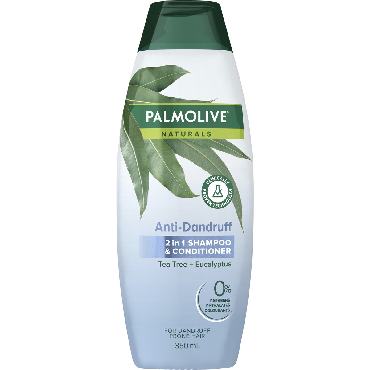 Palmolive 2In1 Shampoo & Conditioner Naturals Anti Dandruff 350mL