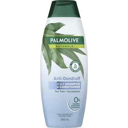 Palmolive 2In1 Shampoo & Conditioner Naturals Anti Dandruff 350mL