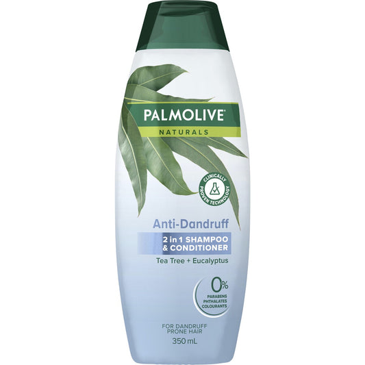Palmolive 2In1 Shampoo & Conditioner Naturals Anti Dandruff 350mL