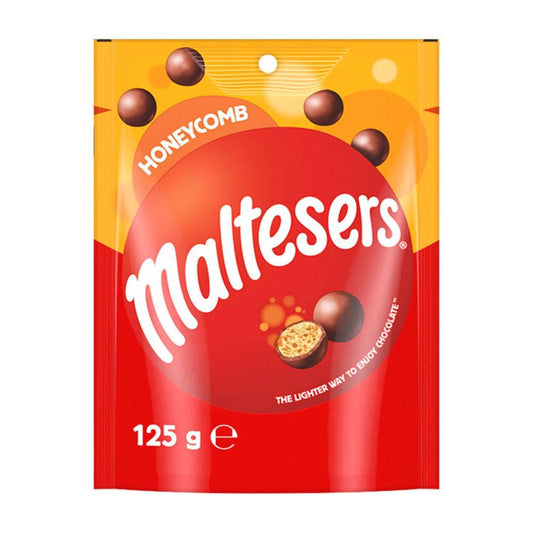 Maltesers Honeycomb Milk Chocolate Snack & Share Bag - 125g